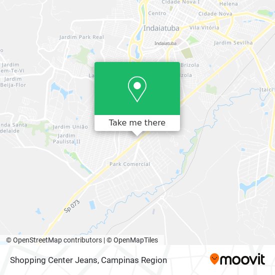 Mapa Shopping Center Jeans