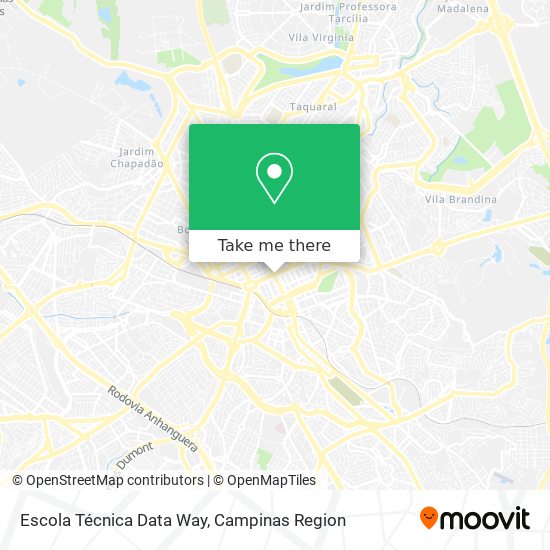 Escola Técnica Data Way map
