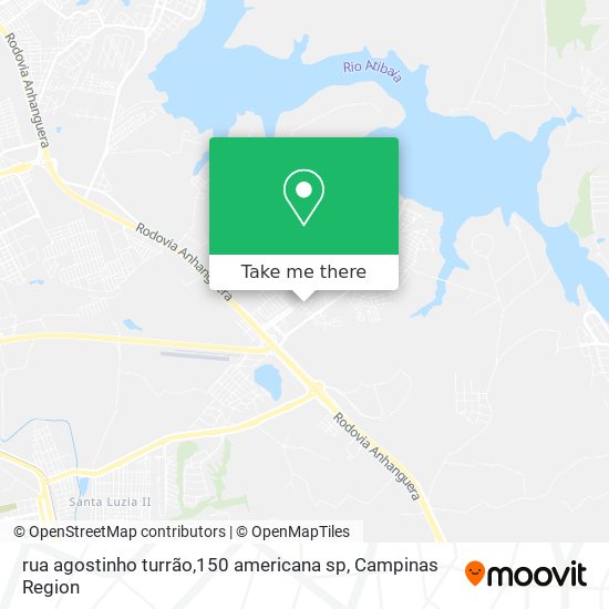 Mapa rua agostinho turrão,150 americana sp