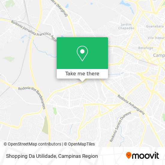 Mapa Shopping Da Utilidade