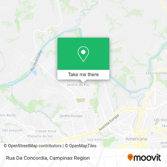 Rua Da Concordia map