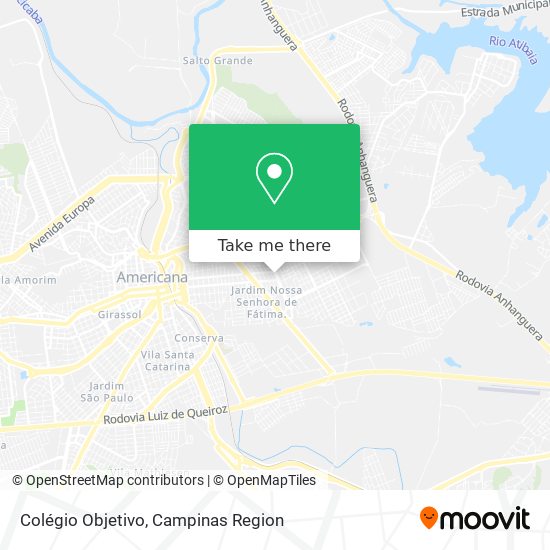Colégio Objetivo map