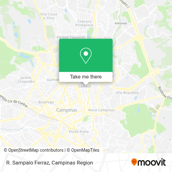 R. Sampaio Ferraz map