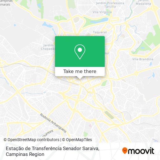 Estação de Transferência Senador Saraiva map