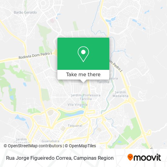 Rua Jorge Figueiredo Correa map