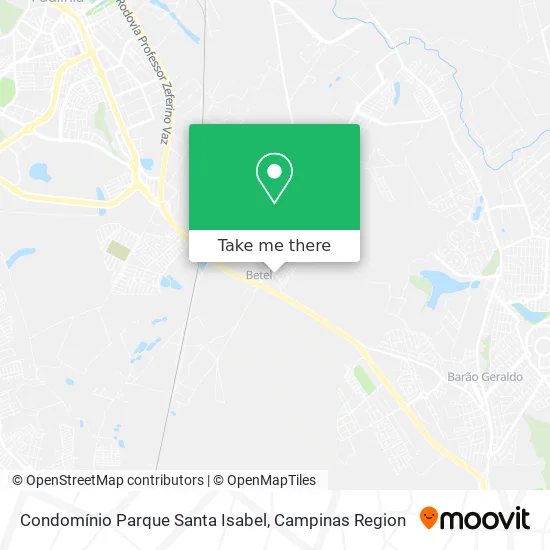 Condomínio Parque Santa Isabel map