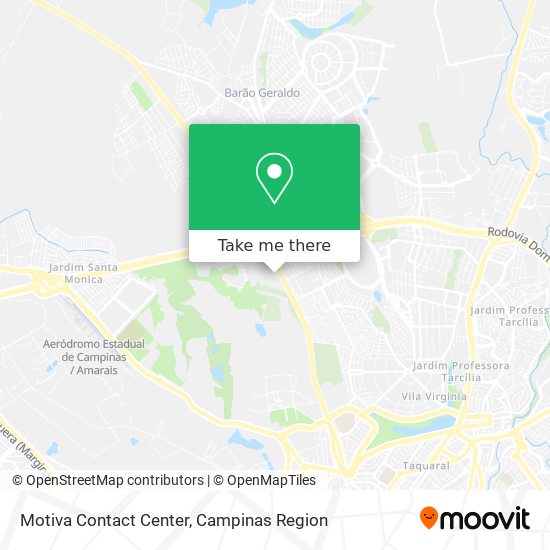 Motiva Contact Center map