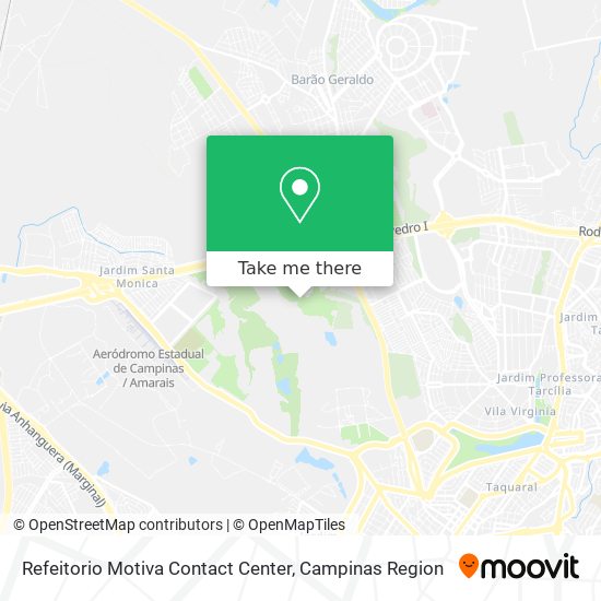 Mapa Refeitorio Motiva Contact Center