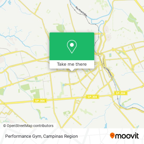 Mapa Performance Gym