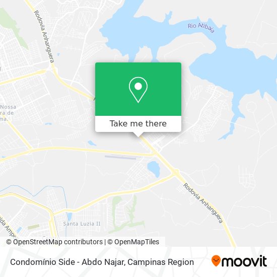 Condomínio Side - Abdo Najar map