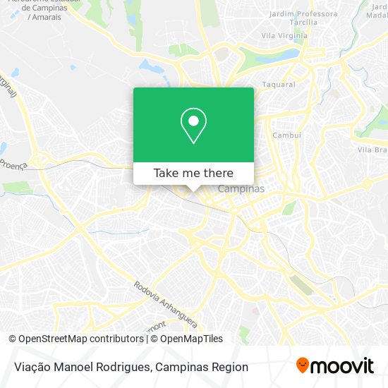 Viação Manoel Rodrigues map