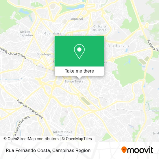 Rua Fernando Costa map