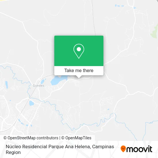 Núcleo Residencial Parque Ana Helena map