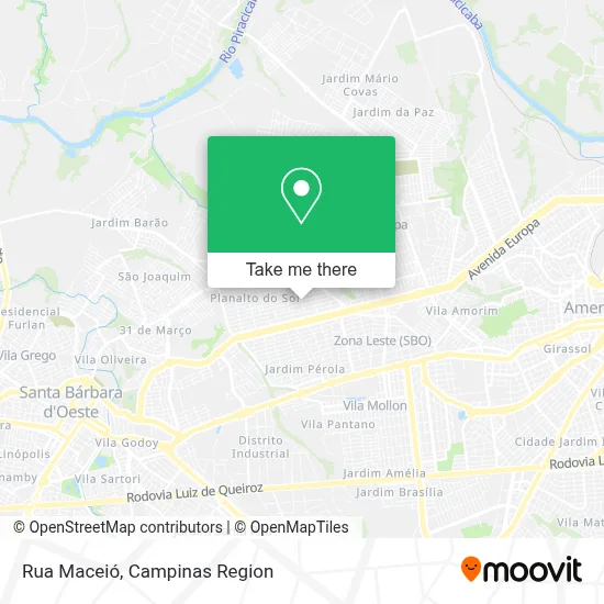 Rua Maceió map