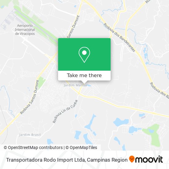 Transportadora Rodo Import Ltda map