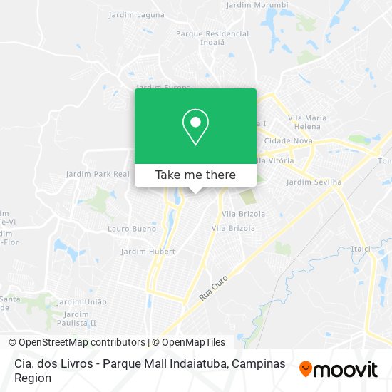 Cia. dos Livros - Parque Mall Indaiatuba map