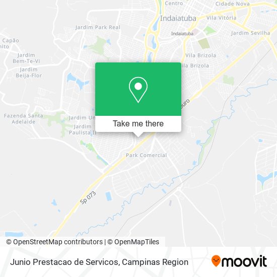 Junio Prestacao de Servicos map