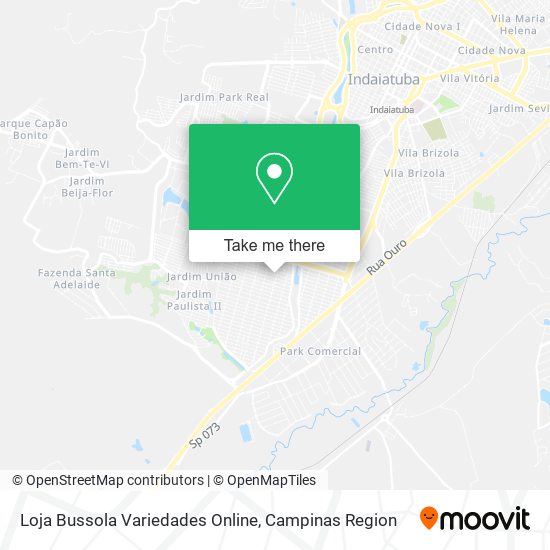 Mapa Loja Bussola Variedades Online