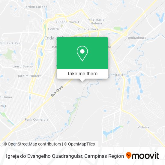 Igreja do Evangelho Quadrangular map