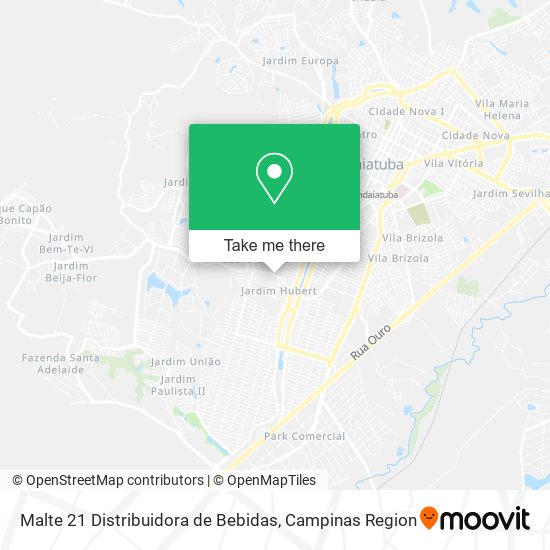 Malte 21 Distribuidora de Bebidas map