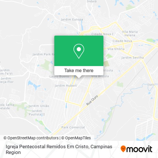 Igreja Pentecostal Remidos Em Cristo map