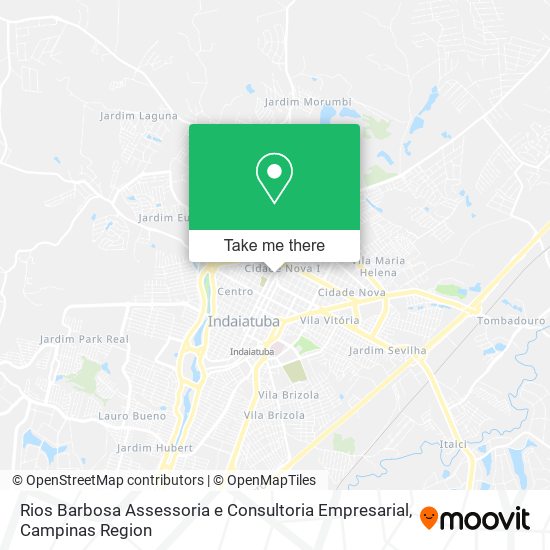 Mapa Rios Barbosa Assessoria e Consultoria Empresarial