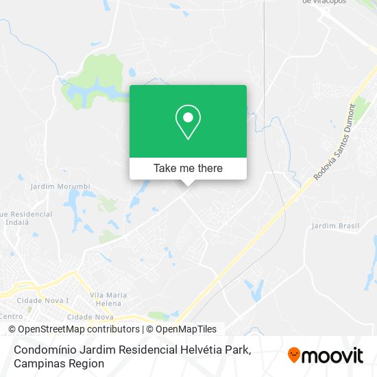 Condomínio Jardim Residencial Helvétia Park map