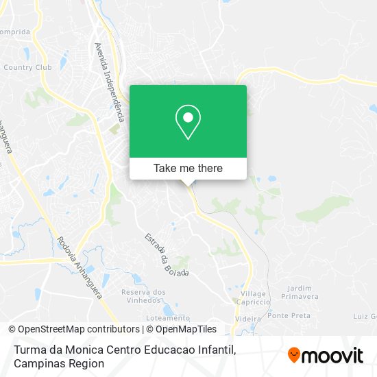 Turma da Monica Centro Educacao Infantil map