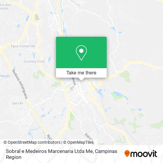 Sobral e Medeiros Marcenaria Ltda Me map