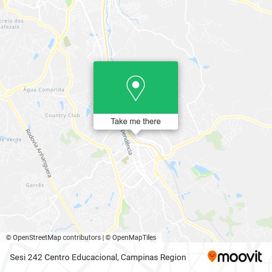 Sesi 242 Centro Educacional map