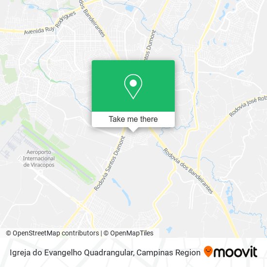 Igreja do Evangelho Quadrangular map