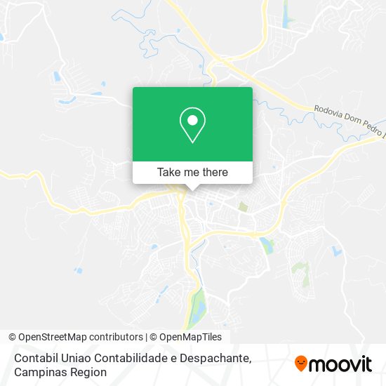 Contabil Uniao Contabilidade e Despachante map