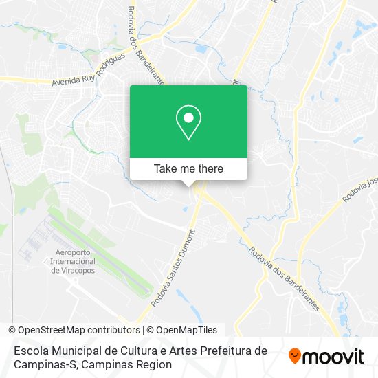 Escola Municipal de Cultura e Artes Prefeitura de Campinas-S map