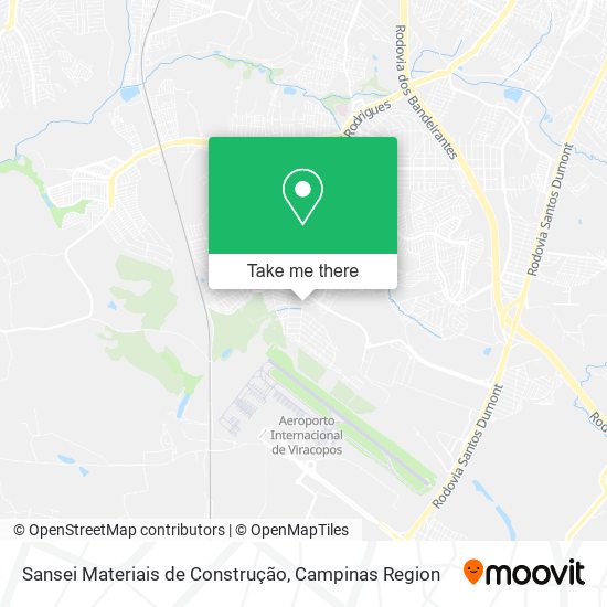 Sansei Materiais de Construção map