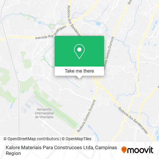 Kalore Materiais Para Construcoes Ltda map