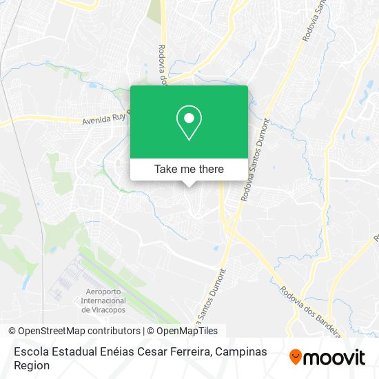 Escola Estadual Enéias Cesar Ferreira map