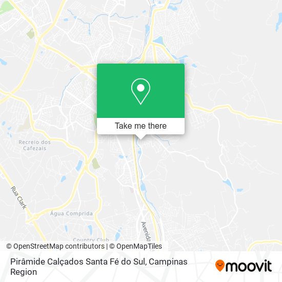 Pirâmide Calçados Santa Fé do Sul map