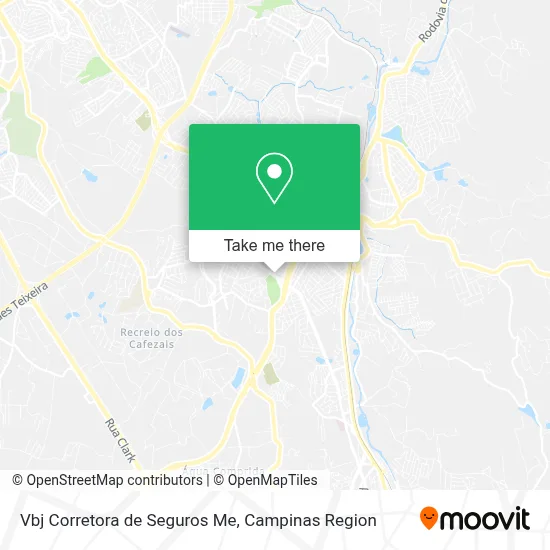 Vbj Corretora de Seguros Me map