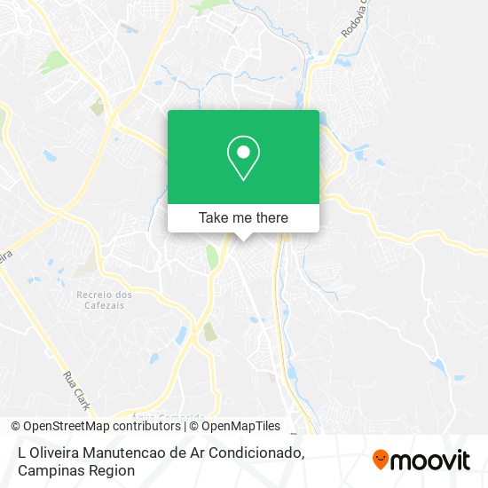 L Oliveira Manutencao de Ar Condicionado map