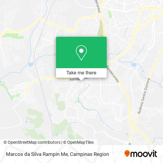 Marcos da Silva Rampin Me map