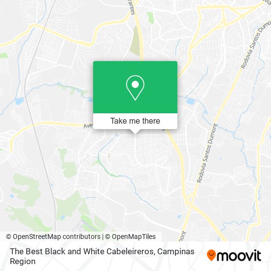 The Best Black and White Cabeleireros map