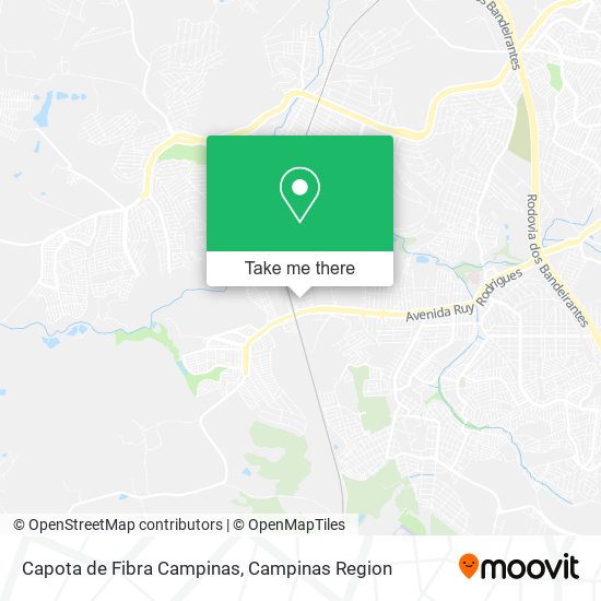 Capota de Fibra Campinas map