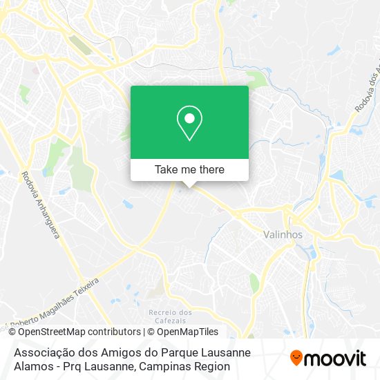 Associação dos Amigos do Parque Lausanne Alamos - Prq Lausanne map