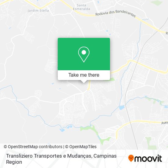 Transliziero Transportes e Mudanças map