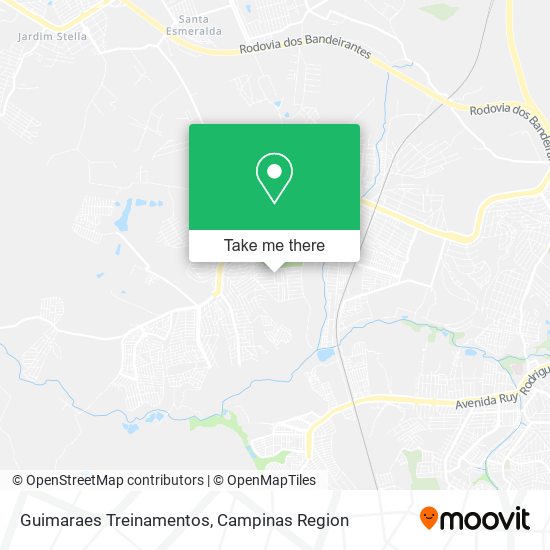 Guimaraes Treinamentos map