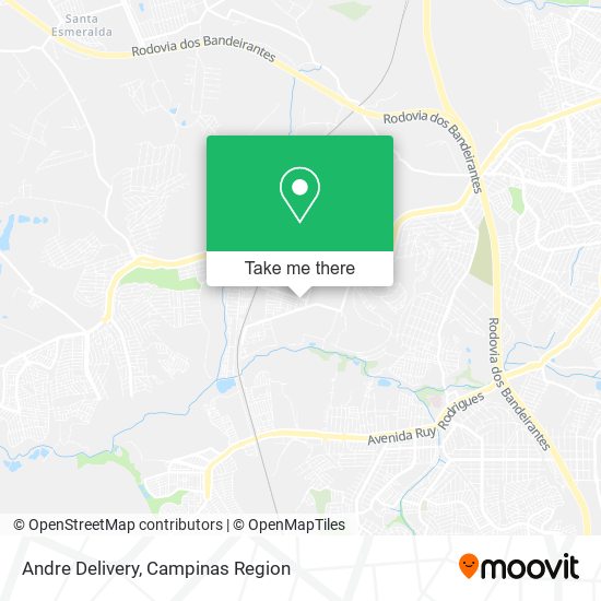 Mapa Andre Delivery