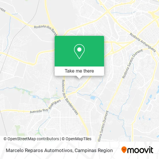 Mapa Marcelo Reparos Automotivos