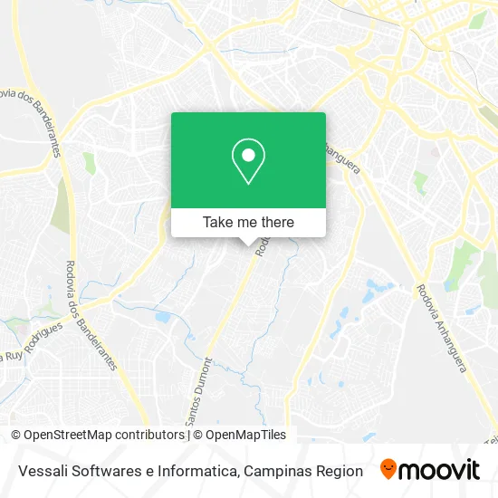 Mapa Vessali Softwares e Informatica