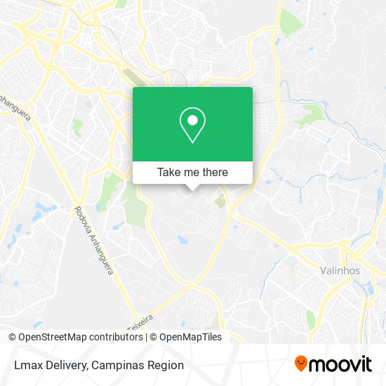 Lmax Delivery map