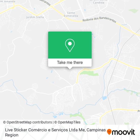 Live Sticker Comércio e Serviços Ltda Me map
